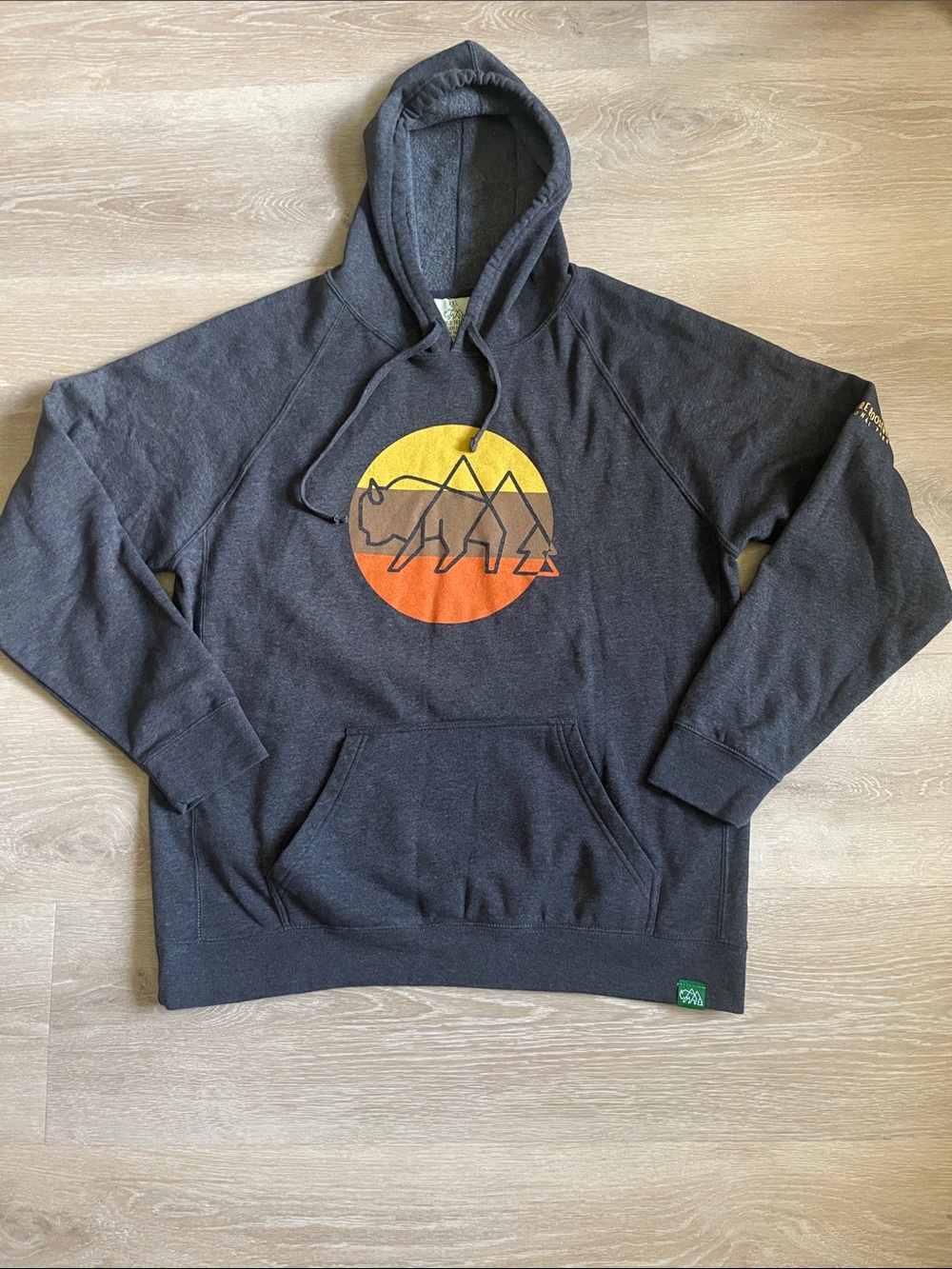 Wild Tribute Buffalo hoodie